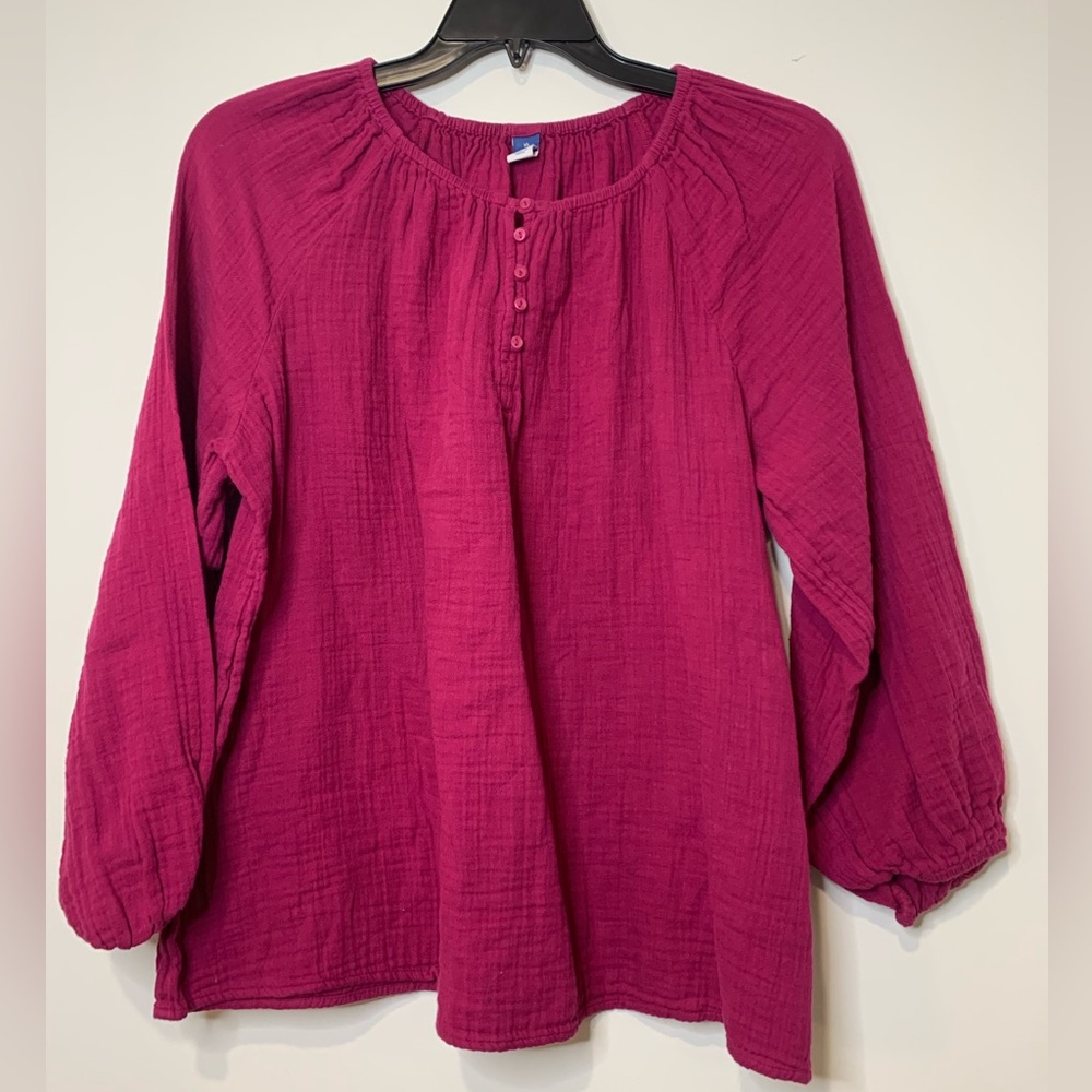 Old Navy Cotton Button Down Blouse